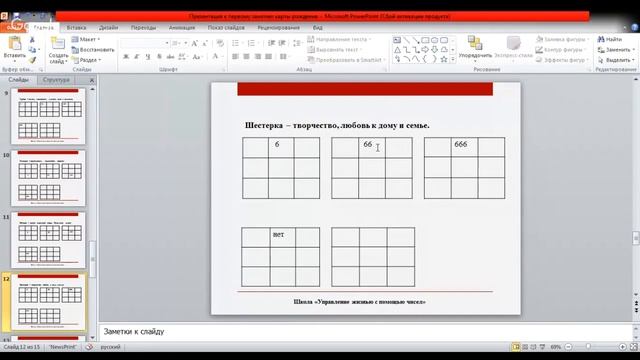 02 Карта рождения Видео 2 Значение чисел 4, 5 6, 7 смотреть онлайн
