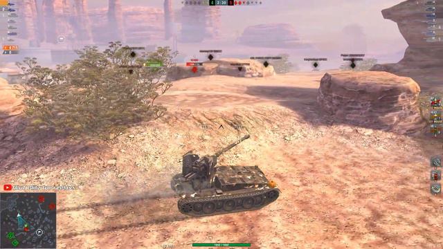 B-C 25 t • 1v3 Grille 15 • Sheridan • WoT Blitz *SR смотреть онлайн