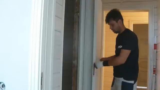 Установка дверей Софья системы Compack смотреть онлайн