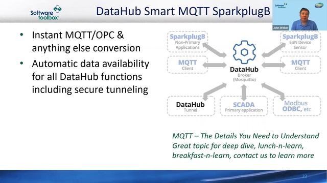 How to Securely Integrate IoT Protocols, OPC, Historians, Databases & Remote Data with DataHub смотреть онлайн