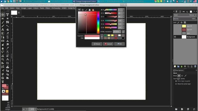 Урок по Gimp - Введение | Панель инструментов смотреть онлайн