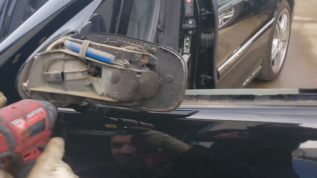 Mercedes S500 S430 S600 S55 W220 How To Remove Driver Side View Mirror