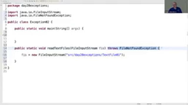 150- File Not Found Exception Part-1 смотреть онлайн