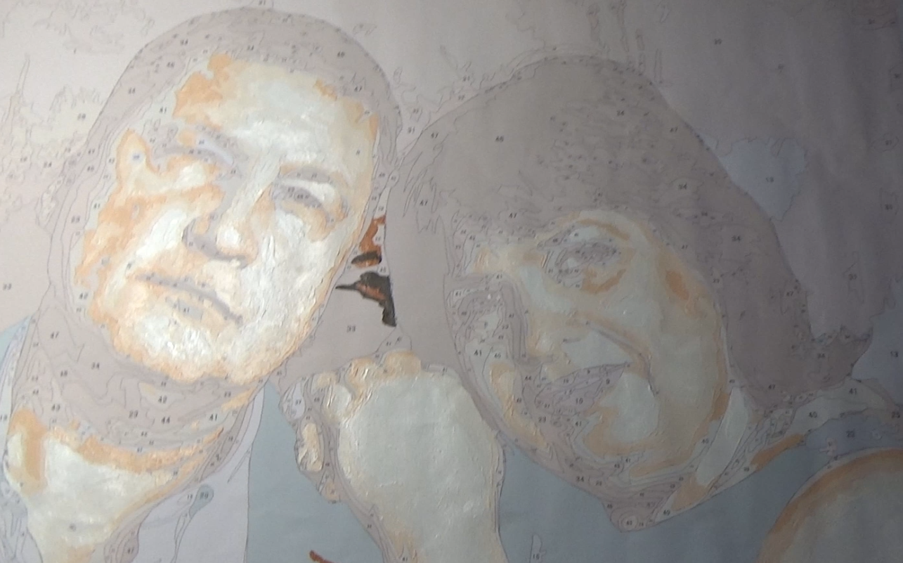 Картина по номерам с фотографии с Алиэкспресс .Painting by numbers from photos from Aliexpress смотреть онлайн