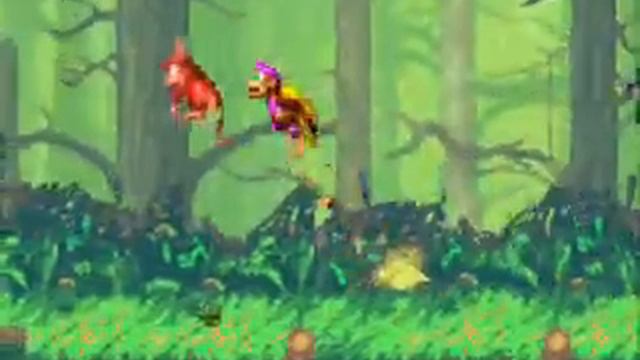 Donkey Kong Country 2 (GBA) All Bosses Part 1 смотреть онлайн