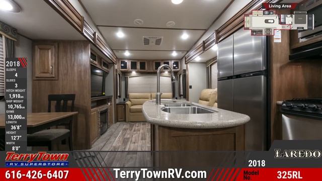 2018 Keystone Laredo 325RL Fifth Wheel RV For Sale TerryTown RV Superstore смотреть онлайн