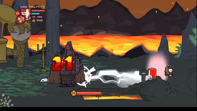Castle Crashers Cyclops Boss смотреть онлайн