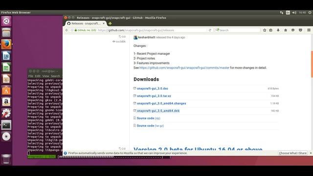 Как установить Snapcraft GUI 3.0 на Ubuntu 16.04 смотреть онлайн