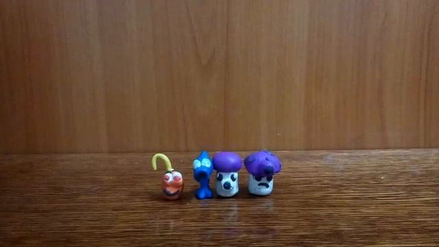 Мои поделки из пластелина по игре растения против зомби смотреть онлайн