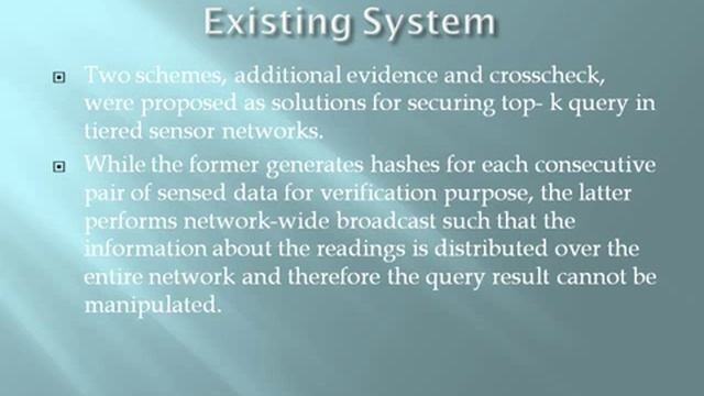2014 IEEE JAVA/DOTNET Top k Query Result Completeness Veriﬁcation in Sensor Networks смотреть онлайн