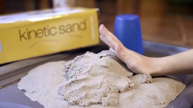 KINETIC SAND: кинетический песок + песочница смотреть онлайн
