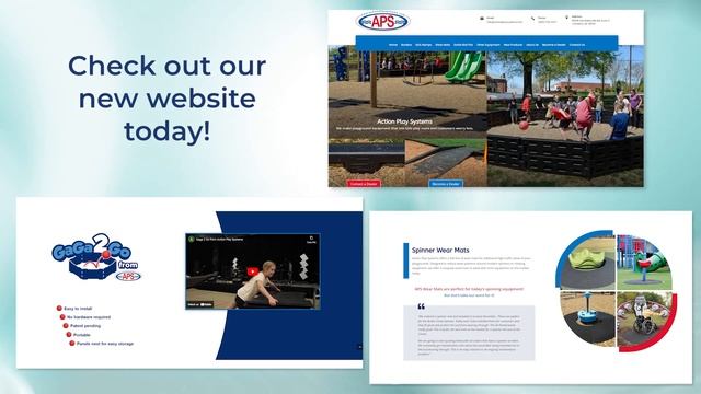 New Action Play Systems website design! смотреть онлайн