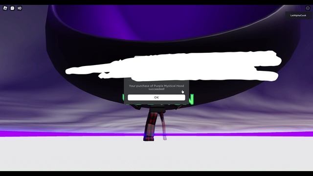 Sniping 'Purple Mystical Hood' (Roblox FREE UGC Limited)! смотреть онлайн