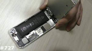 Быстрая самостоятельная замена батареи (АКБ) на Iphone 5
