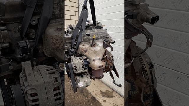 ДВИГАТЕЛЬ В СБОРЕ 1,6 л. 107 л.с. GQ16 для NISSAN ALMERA CLASSIC ЗА 65000 Р (цена без навесного) смотреть онлайн