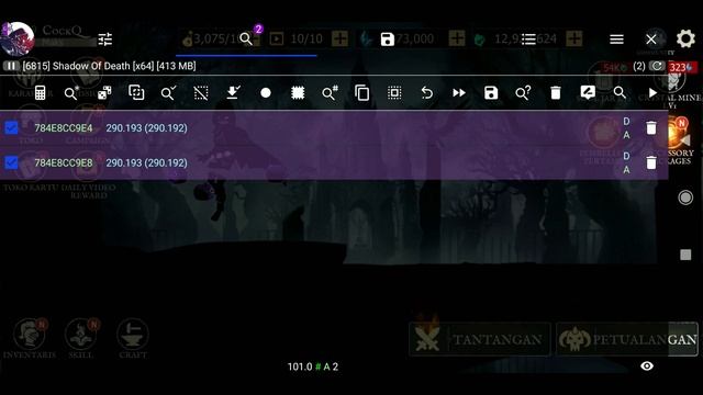 ALL ULTIMATE ITEM CODE HACK!! - shadow of death смотреть онлайн