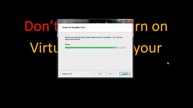 Installing VirtualBox 4.1.8 onto Windows 7 Pro.mov смотреть онлайн