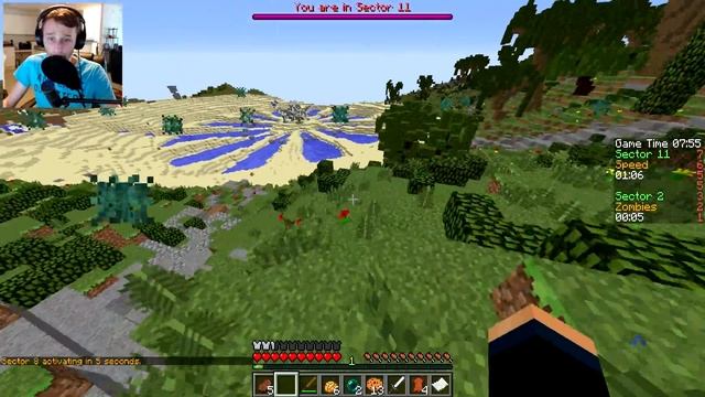 Minecraft Hunger Games Catching Fire 14 - I PLAYED WITH A GIRL, lol смотреть онлайн
