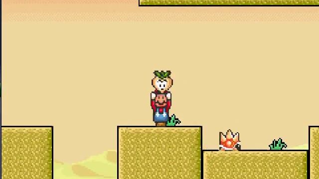 Super Mario Advance 4 - Super Mario Bros. 3 (GBA) - E-Reader Level Vegetable Valley смотреть онлайн