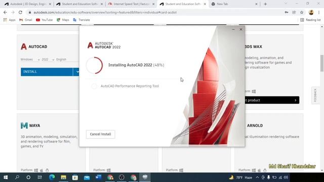 How To Download And Install AutoCAD 2022 Free For 1 Year [ Student ] смотреть онлайн