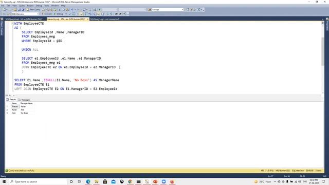 Based on employee id section find organization hierarchy смотреть онлайн