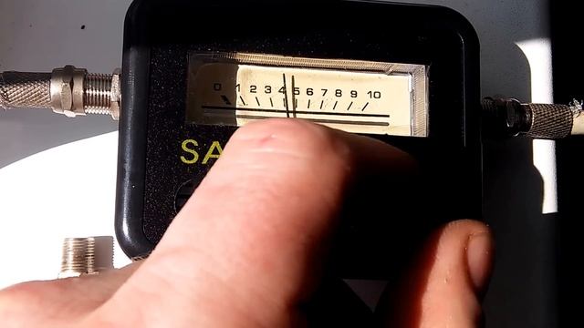 как настроить  спутниковую тарелку быстро с помощю  Satellite Finder