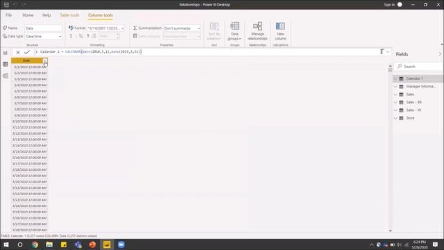 Power BI Series - Calendar & Calendarauto смотреть онлайн