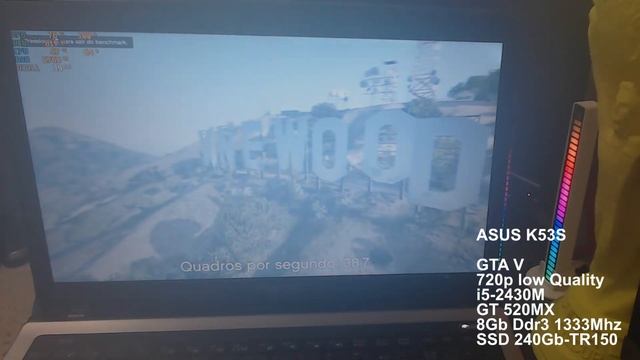 GTA V I5 2430M and GT 520MX ASUS K53S смотреть онлайн