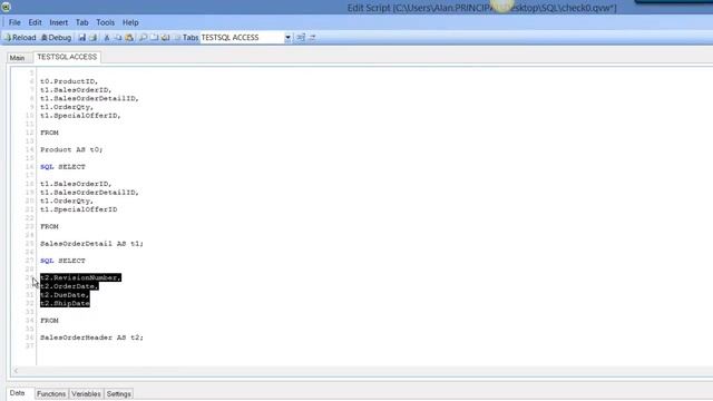 Qlikview SQL Joins & WHERE Clause by RFB 210 смотреть онлайн
