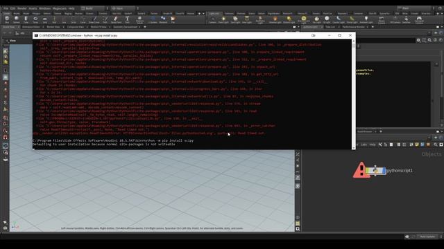 Installing Pip and external python modules in Houdini смотреть онлайн