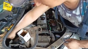 Обрыв ремня ГРМ пежо 206 мотор 1.4, 8кл 75 лс