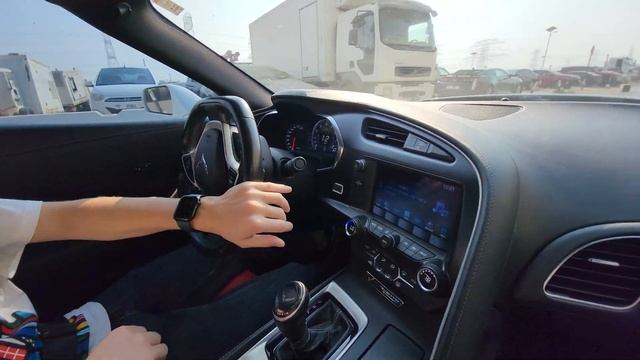 Chevrolet Corvette 6.2 In Dubai. За рулем мечты: Корвет от TiRavtoDEL ждет вас! #chevroletcorvette