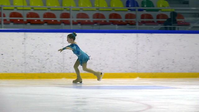 2 юношеский, фигурное катание, Целыковских Алиса, 7лет смотреть онлайн