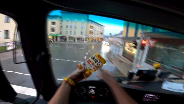 POV Truck Driving MERCEDES ACTROS In GERMANY #trucks #truck #driver #pov #hgv