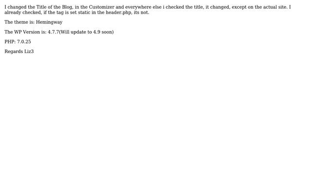Wordpress: Title tag wont change смотреть онлайн