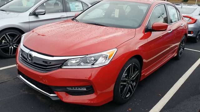 2017 San Marino Red Honda Accord 4D Sedan #6244 смотреть онлайн