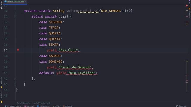 Novidades Java 13 (Expressão Switch melhorada e blocos de texto - String literals) смотреть онлайн