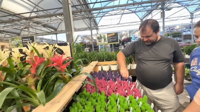 Влог | Ах, какие КРАСИВЫЕ цветы | Будут БАБОЧКИ | Магазин для стройки в Америке | UsaDay смотреть онлайн