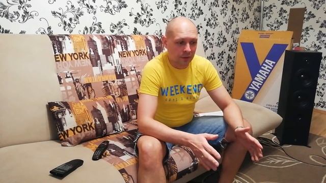 Напольники YAMAHA NS-50F,подключение двух пар смотреть онлайн