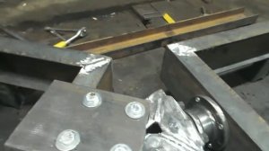 НОВЫЙ УЗЕЛ ПЕРЕЛОМА самодельного мини трактора погрузчика