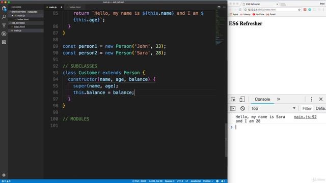 Reactjs | ES6 Refresh Part 3-6 смотреть онлайн