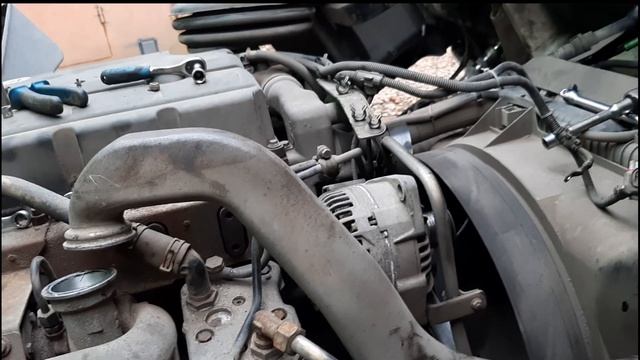 Ремонт генератора своими руками на MAN TGL Часть 1 смотреть онлайн