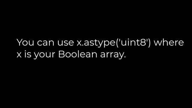 Python :How to convert 'false' to 0 and 'true' to 1?(5solution) смотреть онлайн