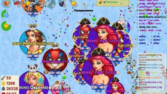Елена вернулась! Агарио голодные игры Бомбезный выпуск! ио игра в контакте смотреть онлайн