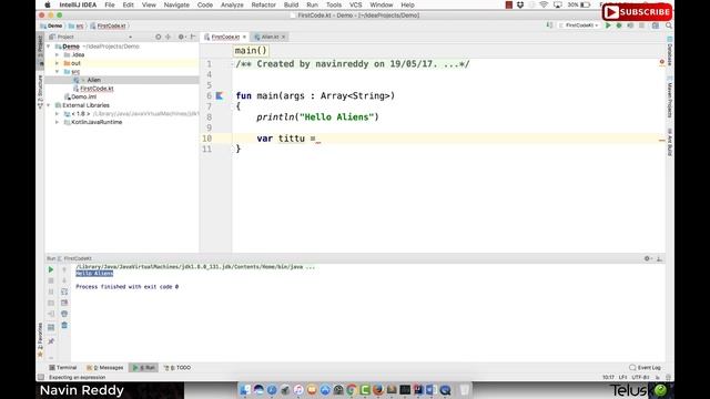 #4 Kotlin Tutorial | Class | Object смотреть онлайн