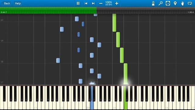 Piano Tiles 2 - Accompaniment Challenge (Synthesia) смотреть онлайн