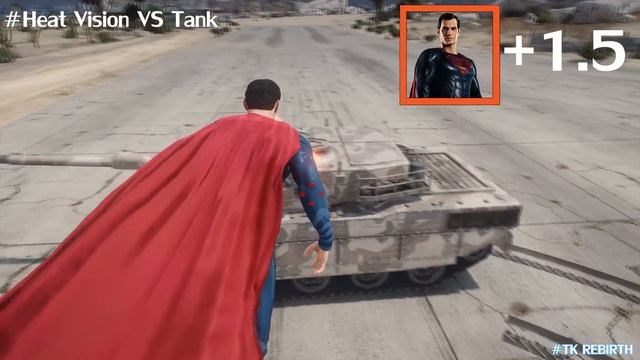 GTA 5 - Heat Vision VS Optic Blast (Superheroes Lab) смотреть онлайн