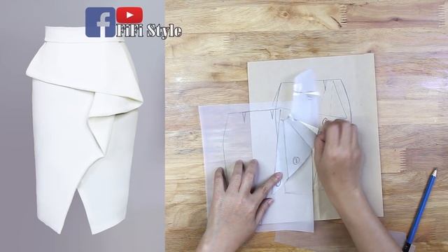 FiFi Style : Mẹo Làm Chart Chân Váy Xếp смотреть онлайн