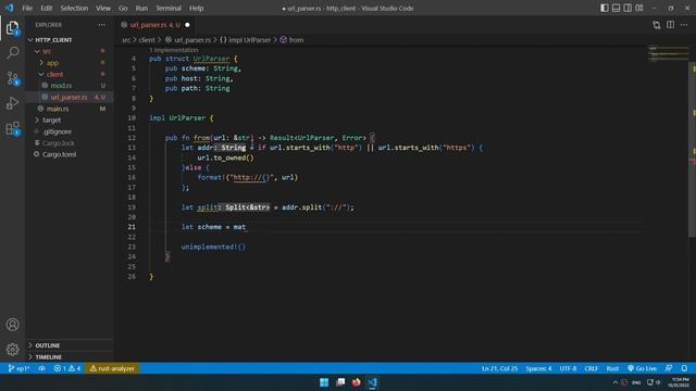 Let's Write an HTTP Client in #Rust - E01 смотреть онлайн