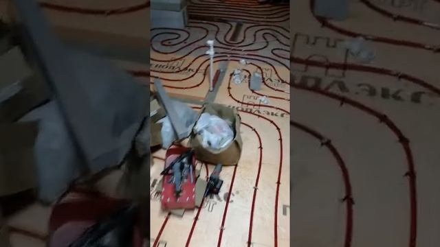 Тёплые полы с врезкой в обычное атопление деревенского дома смотреть онлайн